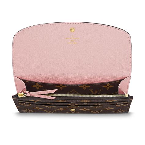 lv emilie wallet monogram canvas kr|emilie wallet.